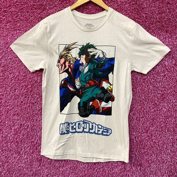 My Hero Academia Plus Ultra All Might & Deku Anime T-Shirt Small - Picture 1 of 5